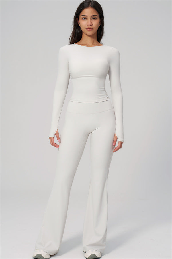 The Rapture Long Sleeve T-shirt Flared Leggings 2-Piece Set