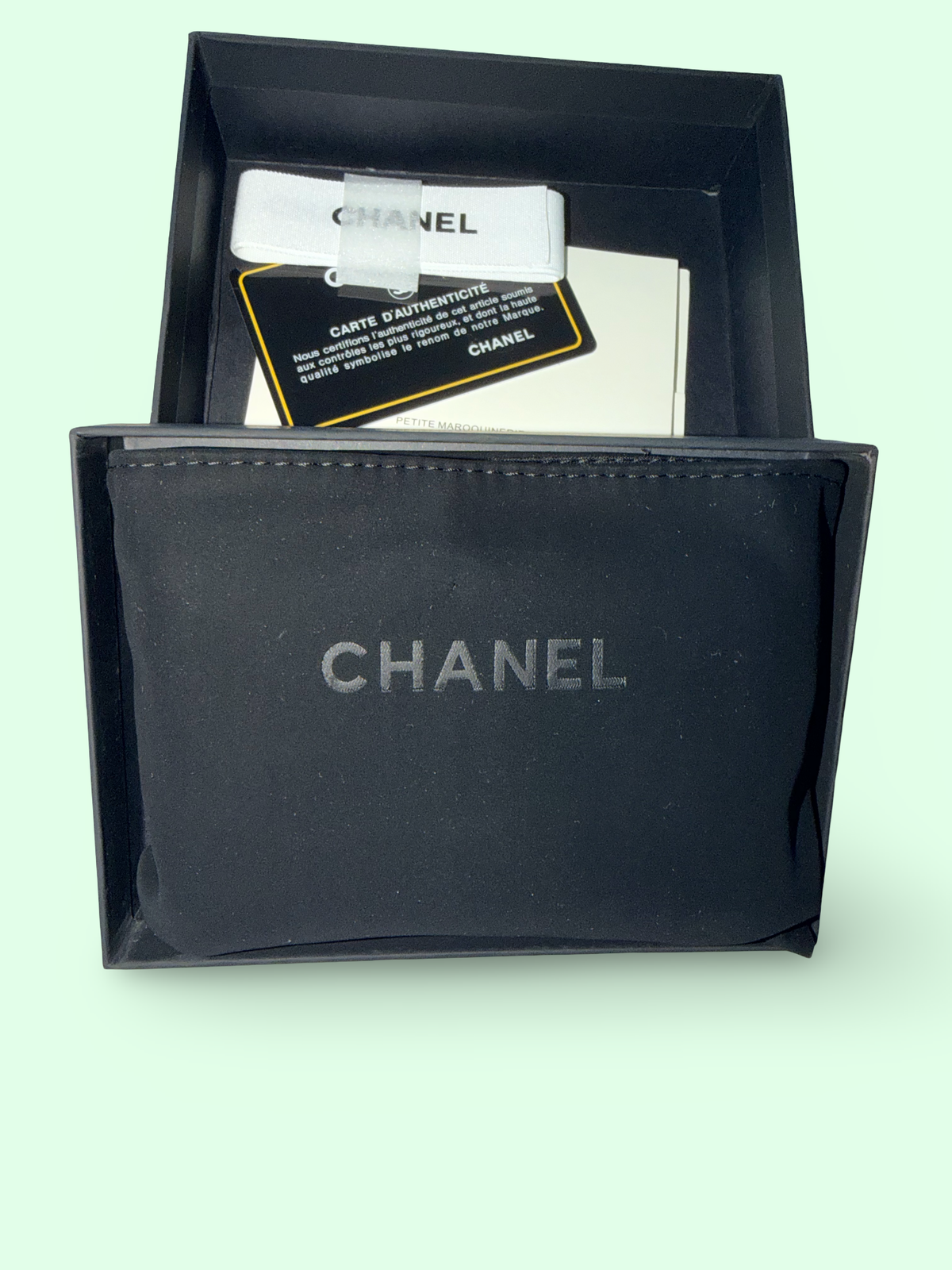 CC Mint Green Quilted Card Holder