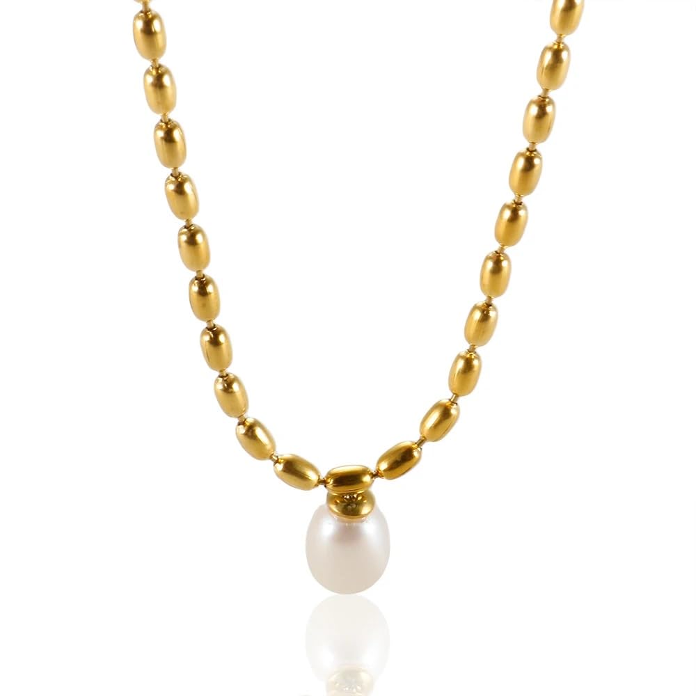 18K Gold-Plated Elvira Necklace