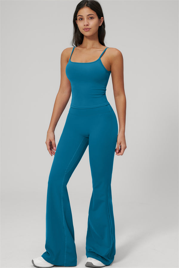 The Rapture Tank Top Flared Leggings 2-Piece Set