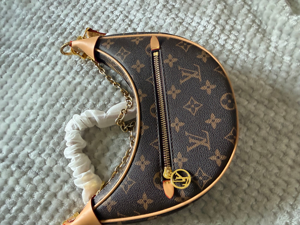 L V Loop Crescent bag
