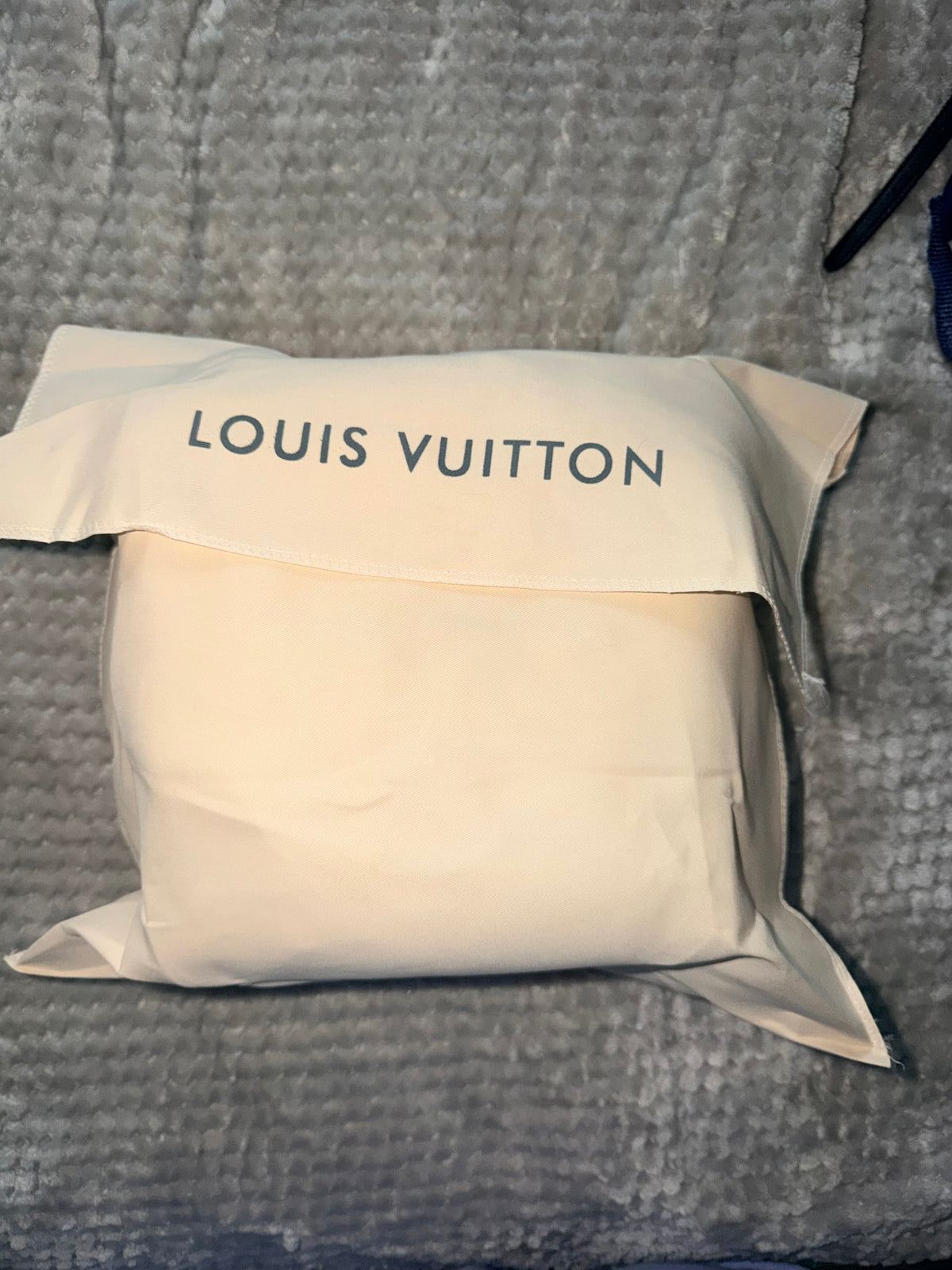 L V Backup mini backpack in beige