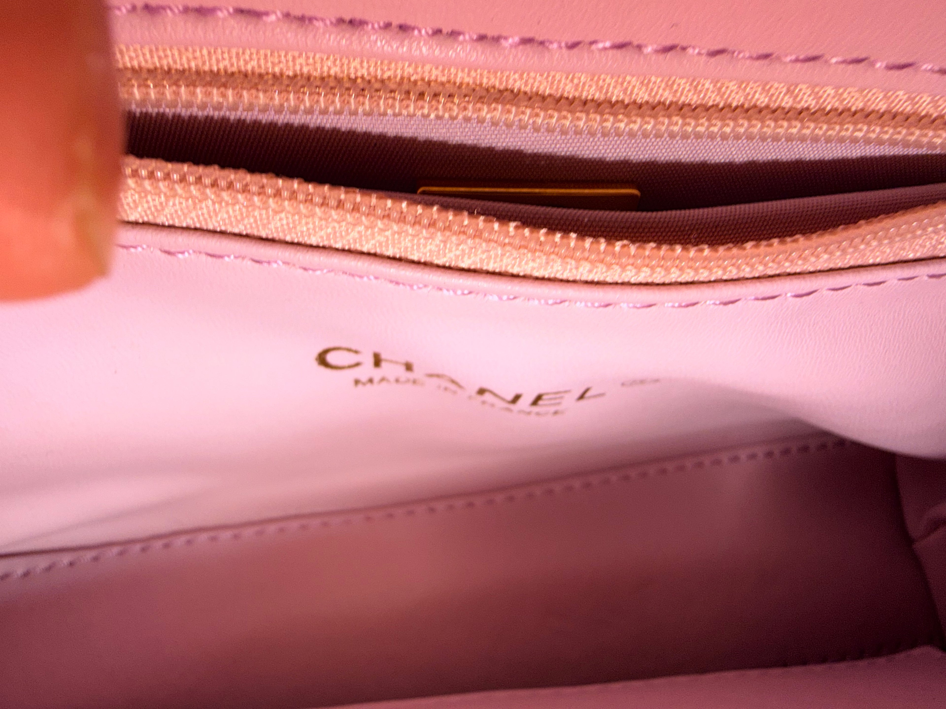C C Mini Top Handle Flap Bag NEW
