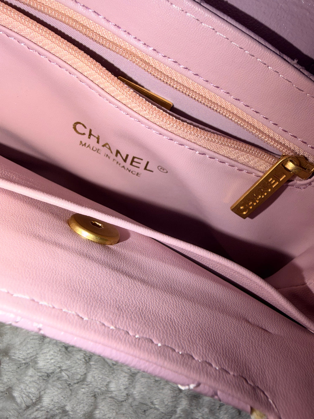 C C Mini Top Handle Flap Bag NEW