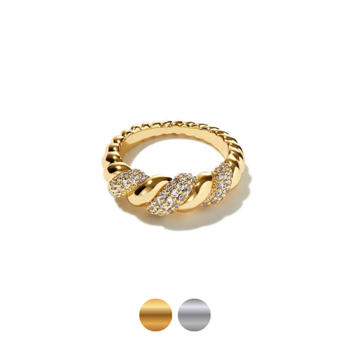 18K Gold-Plated Naomi Ring