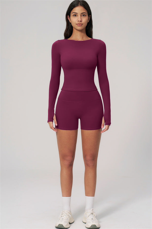 The Rapture Long Sleeve T-shirt Shorts 2-Piece Set