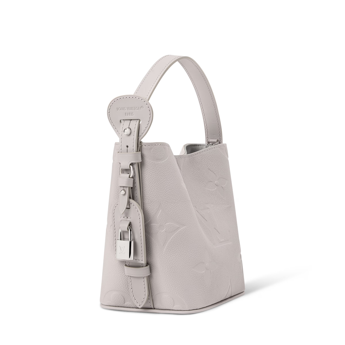 L V All in Monogram Empreinte leather Brume Grey NEW